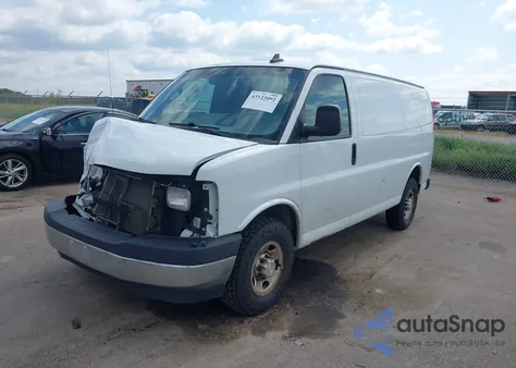 2017 Chevrolet Express 2500 Work Van from USA, damaged, VIN 1GCWGAFG8H1123017